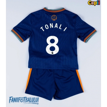 Newcastle United Sandro Tonali #8 Echipament de Fotbal Replică 2025-26 Copii Treilea (+ Șorturi)